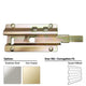 Janus-style Double Padlock Slide Latch