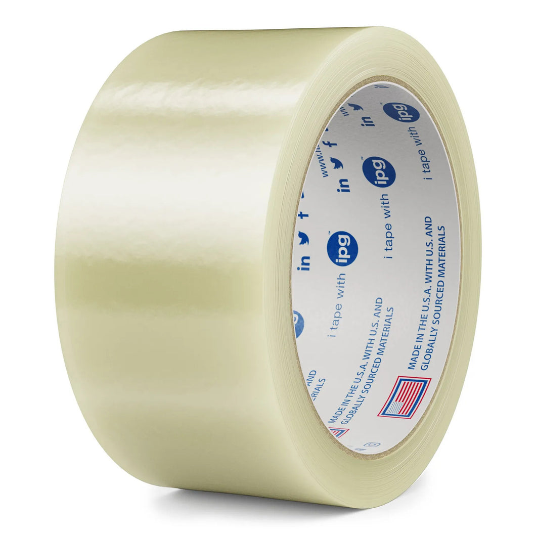 66m CLEAR - Movers Hot Melt Carton Tape (36 rolls)