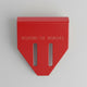 Double Lock Plate - Manager Warning (Box of 20)