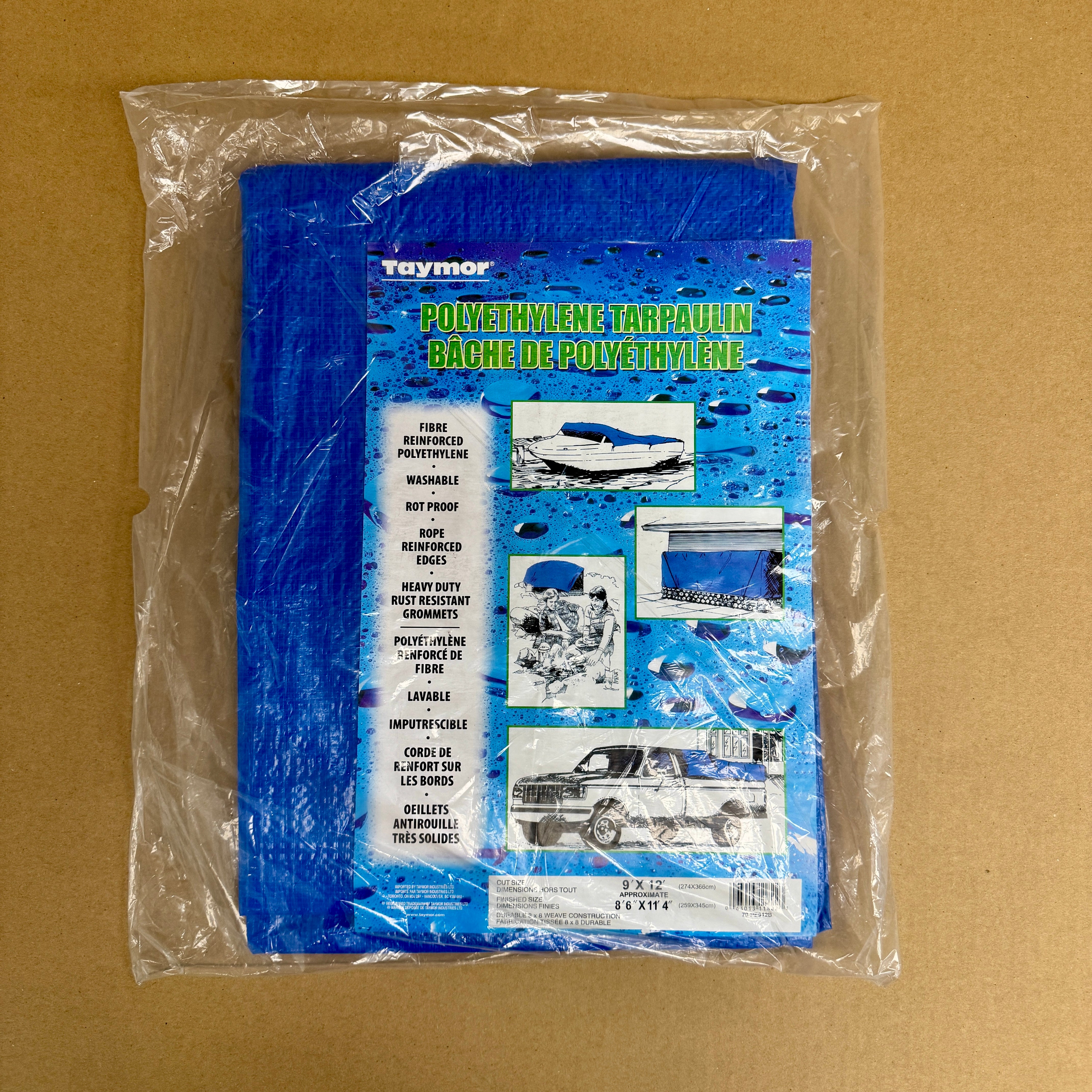 Heavy-Duty Poly Tarp