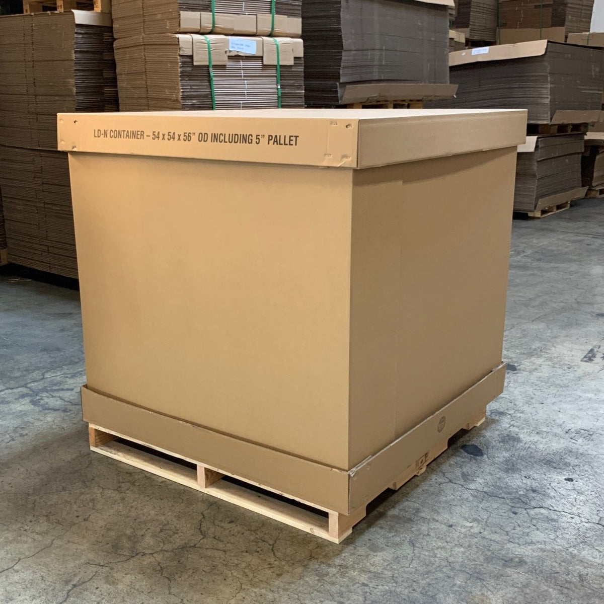 LDN CONTAINER (90 cubic feet) – Advantage Box Company Limited