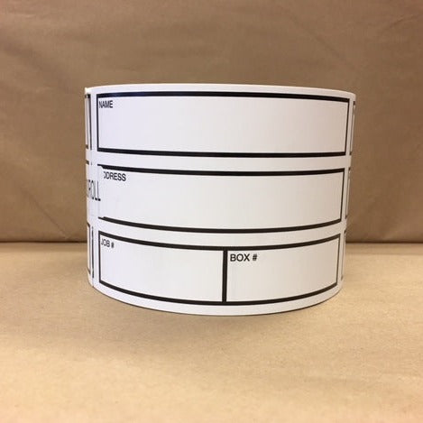 Box Contents Label – Advantage Box Company Limited