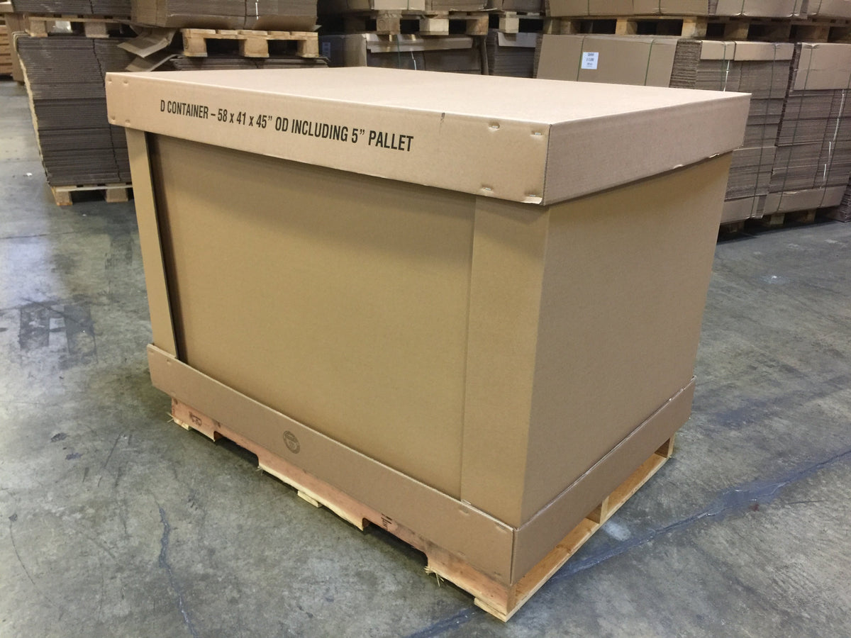 D Container (pallet incl.) – Advantage Box Company Limited