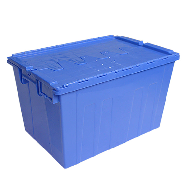 Plastic Tote - Attached Lid