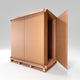 Corrugated Lift Van (Int'l. Pallet incl.)